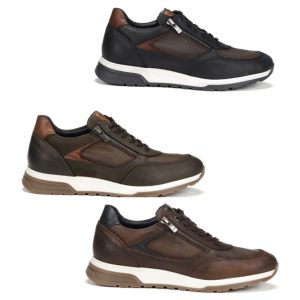 SNEAKERS ALLACCIATA CON ZIP LATERALE LOUIS FLUCHOS UOMO