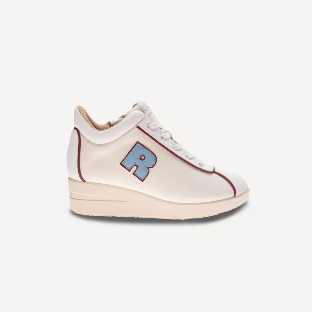 SNEAKER STRINGATA CON ZIP LATERALE MINNIE RUCOLINE