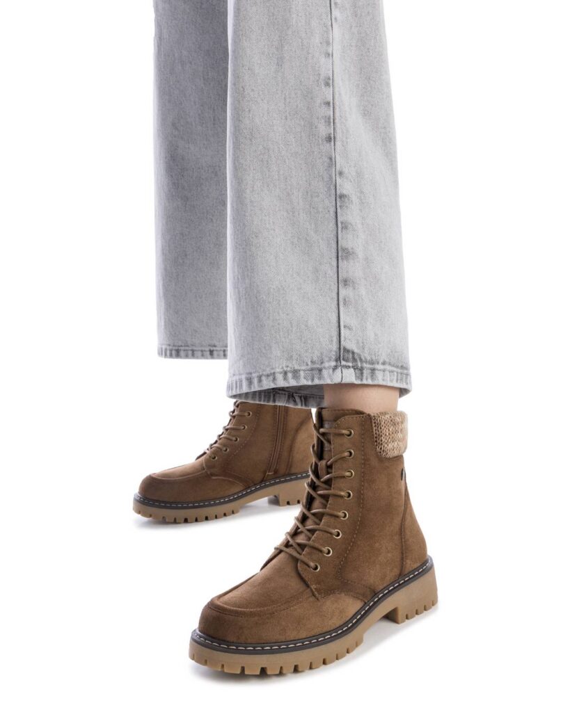 STIVALETTO ALLACCIATO CON ZIP LATERALE REFRESH DONNA