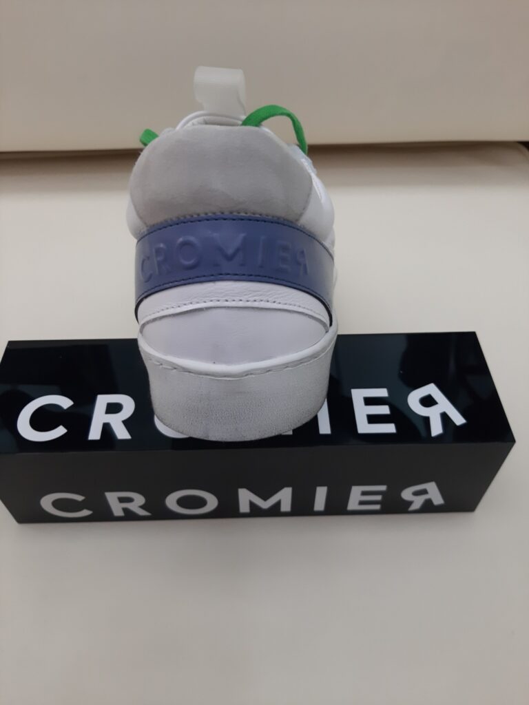SNEAKERS ALPHA WHITE BLUE CROMIER UOMO
