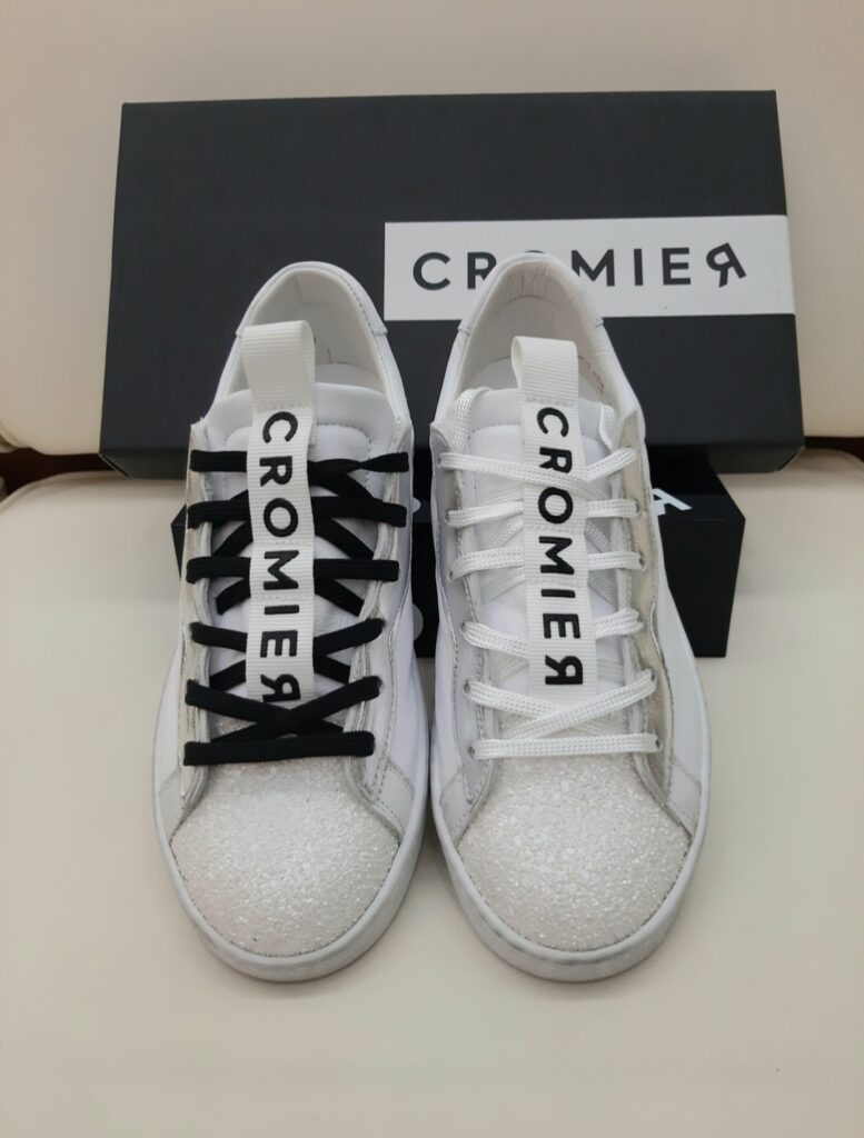 SNEAKERS ALPHA METALLIC GLITTER CROMIER DONNA