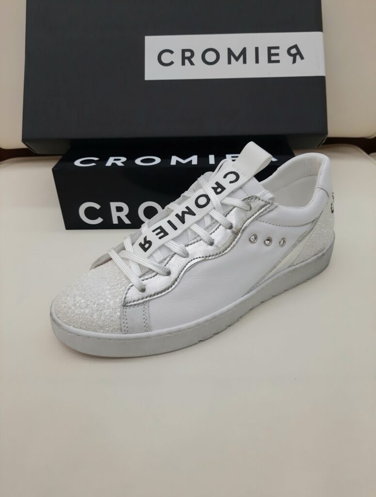 SNEAKERS ALPHA METALLIC GLITTER CROMIER DONNA