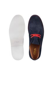 DESERT BOOT FONDO BIANCO CLARKS UOMO