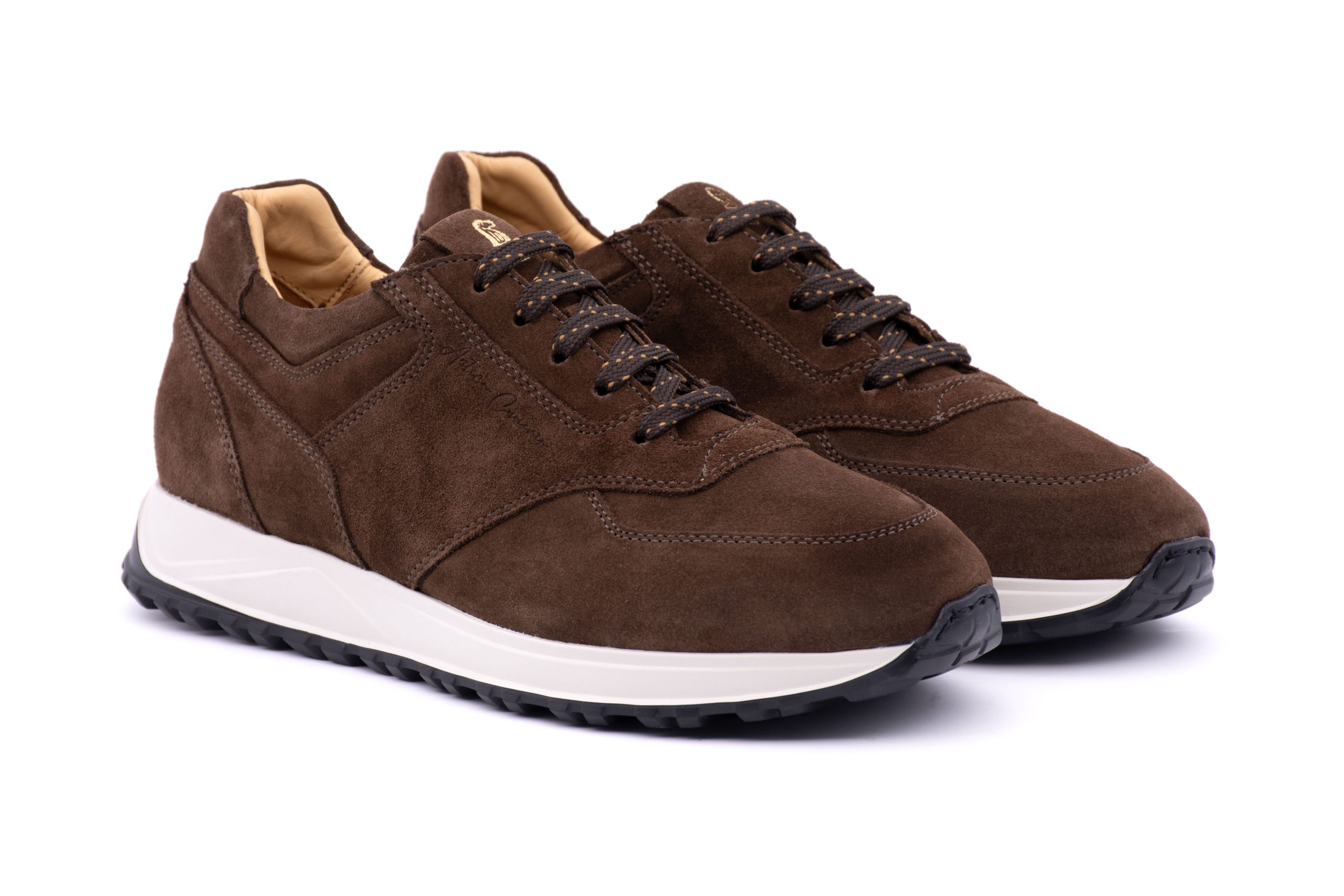 SNEAKERS IN CAMOSCIO SOLDINI ANTICA CUOIERIA UOMO