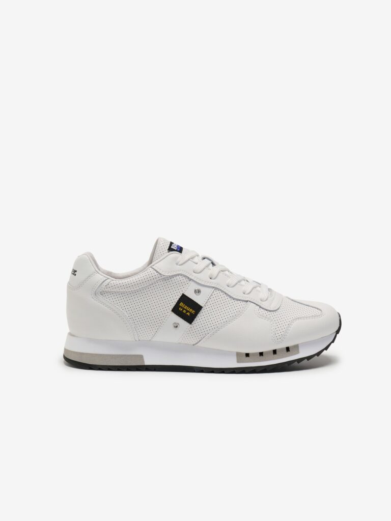 SNEAKER IN PELLE QUEENS04 BLAUER UOMO