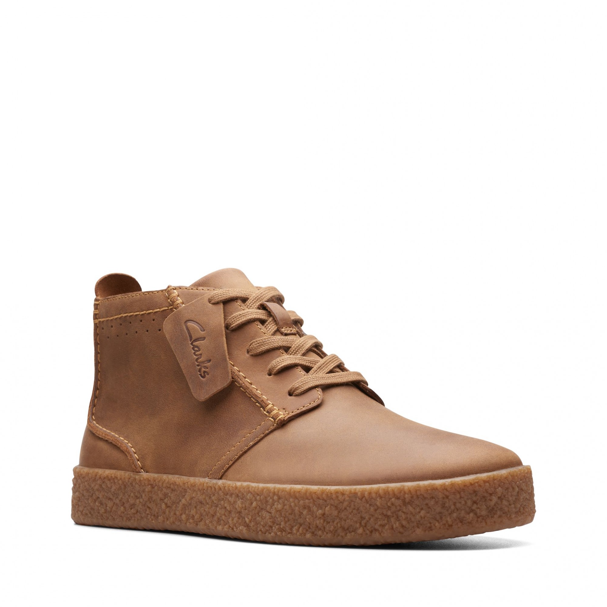 POLACCHINA STREETHILL MID DKTAN LEA CLARKS UOMO