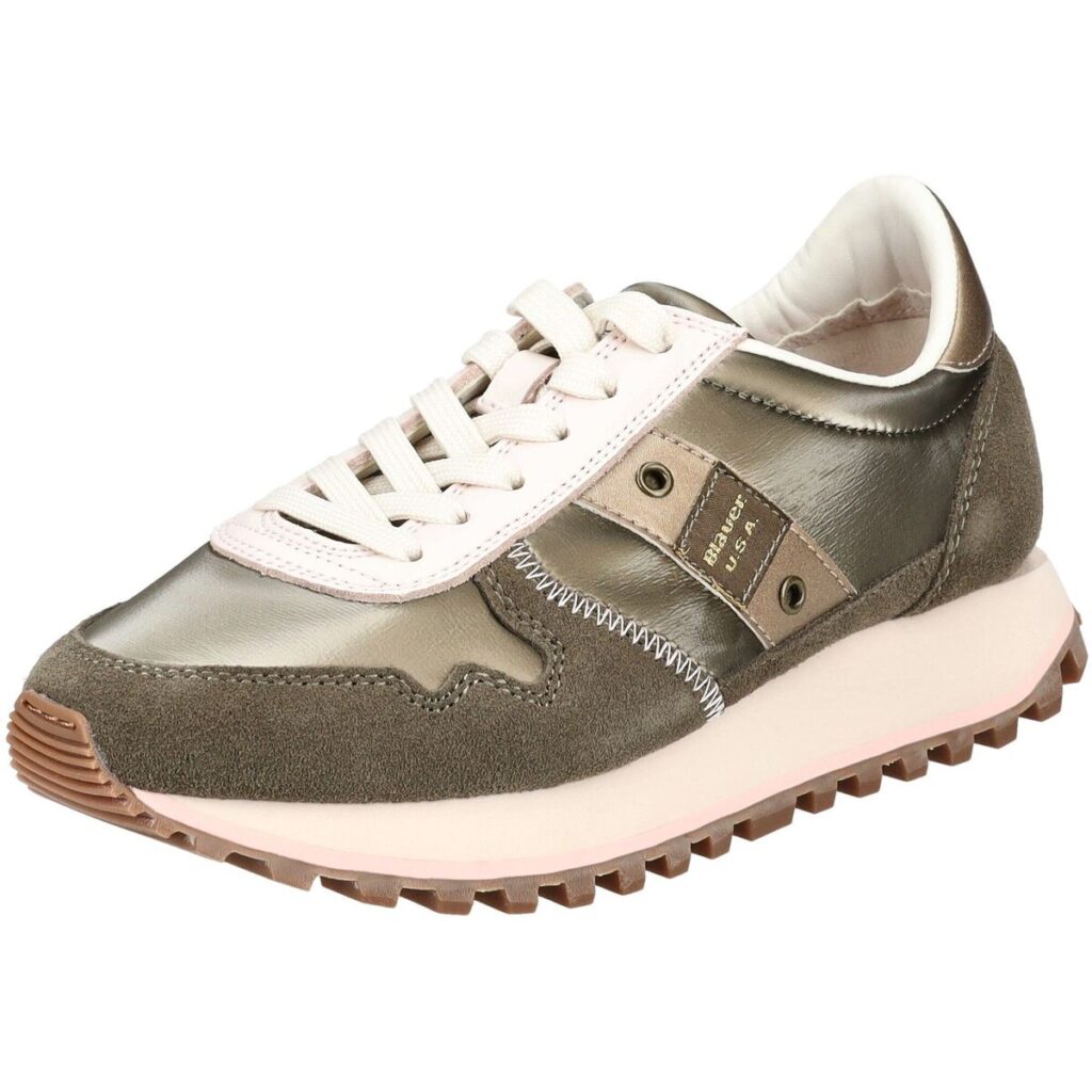 SNEAKERS ALLACCIATA MILLEN01 BLAUER DONNA