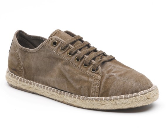SNEAKER IN TELA ALLACCIATA OLD CLOVER NATURAL WORLD UOMO