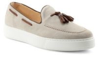 SLIP ON IN CAMOSCIO CON NAPPINE EXTON UOMO