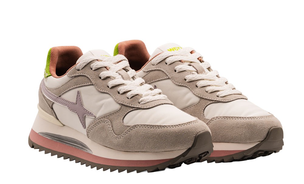 SNEAKER ALLACCIATA SUEDE/NYLON YAK-W W6YZ DONNA