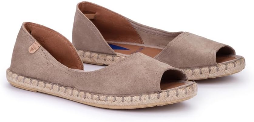 ESPADRILLAS CON PUNTA APERTA CRUZ VERBENAS