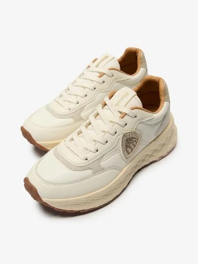 SNEAKER STRINGATA LYNN01 BLAUER DONNA