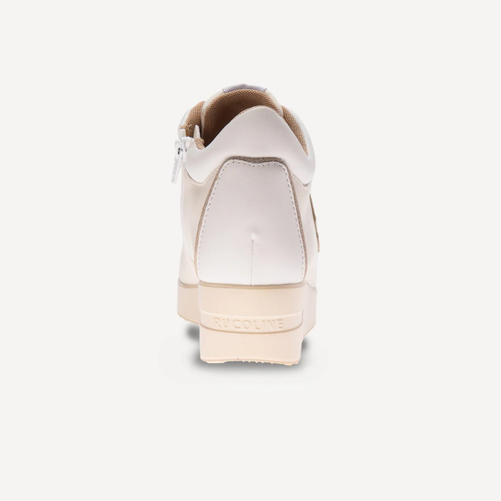 SNEAKER STRINGATA CON ZIP LATERALE MINNIE RUCOLINE