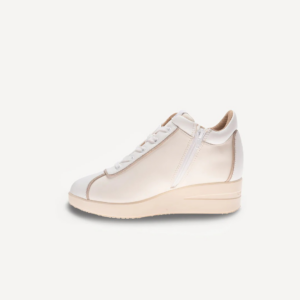 SNEAKER STRINGATA CON ZIP LATERALE MINNIE RUCOLINE