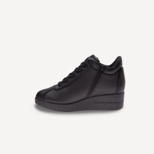SNEAKERS ALLACCIATA E ZIP LATERALE CON ZEPPA MINNIE RUCOLINE