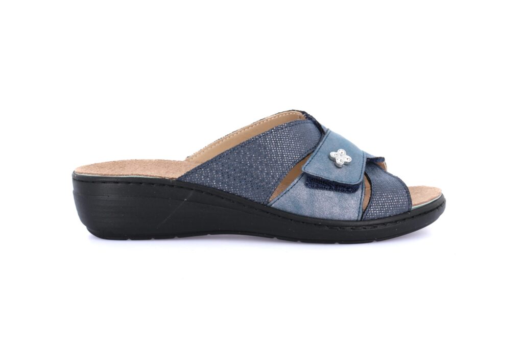 CIABATTA CON PLANTARE ESTRAIBILE A FASCIA CON STRAPPO REGOLABILE ESSI GRUNLAND DONNA