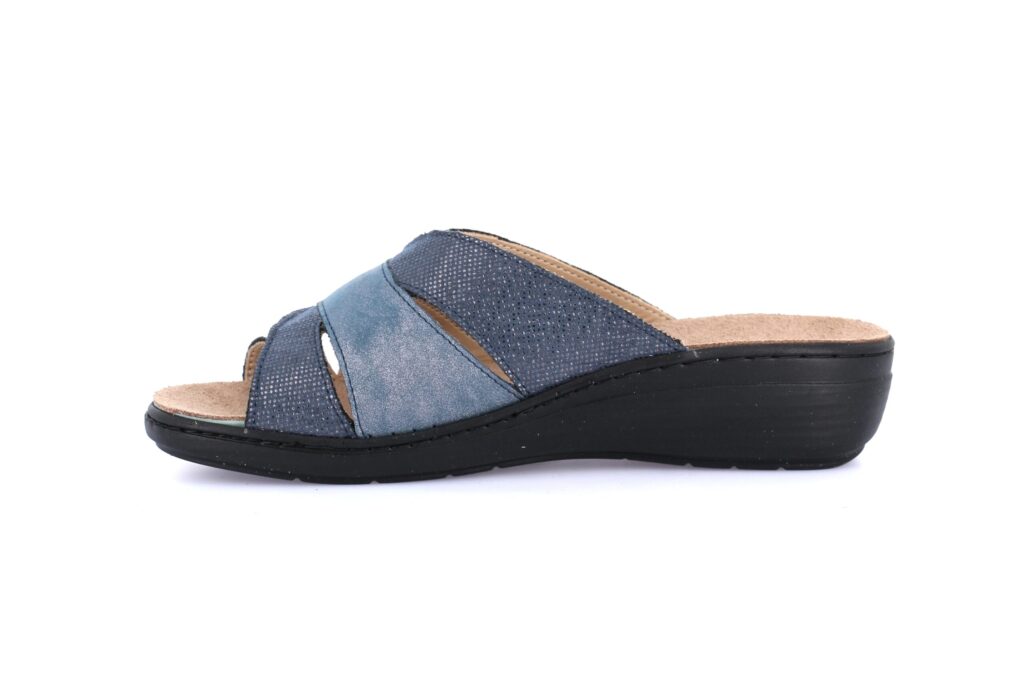 CIABATTA CON PLANTARE ESTRAIBILE A FASCIA CON STRAPPO REGOLABILE ESSI GRUNLAND DONNA