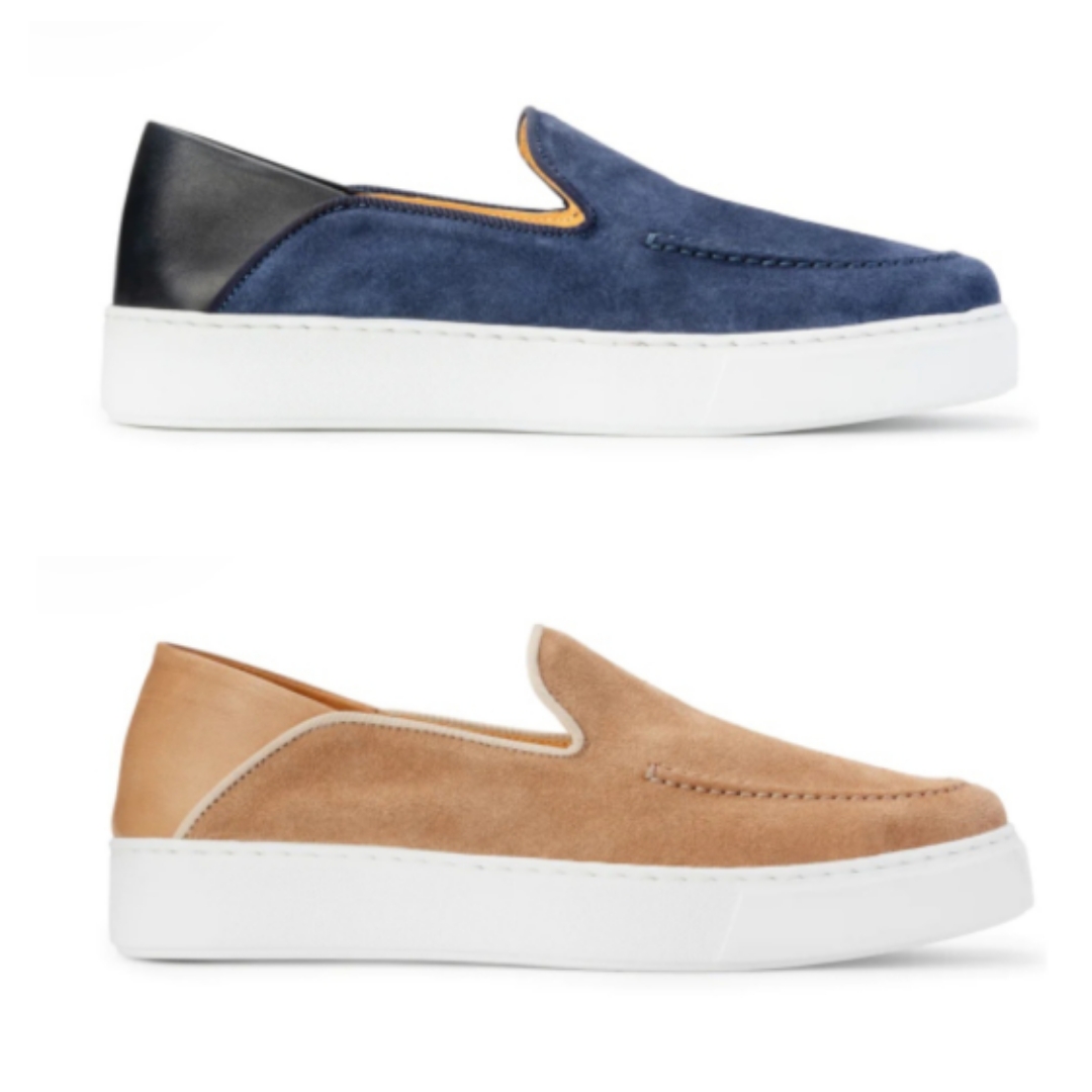 MOCASSINO SLIP ON CON FONDO A CASSETTA EXTON UOMO