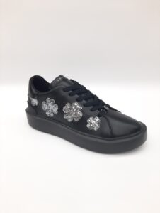 SNEAKERS IN PELLE PAT APEPAZZA