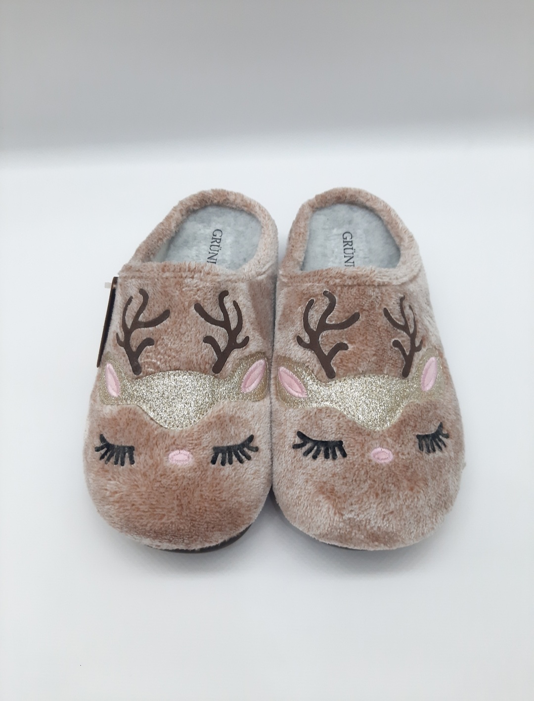 PANTOFOLE NATALIZIE CON RENNA FAYE GRUNLAND DONNA