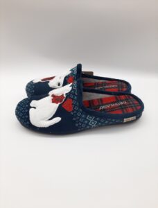 PANTOFOLA NATALIZIA CON CAGNOLINI FAYE GRUNLAND DONNA