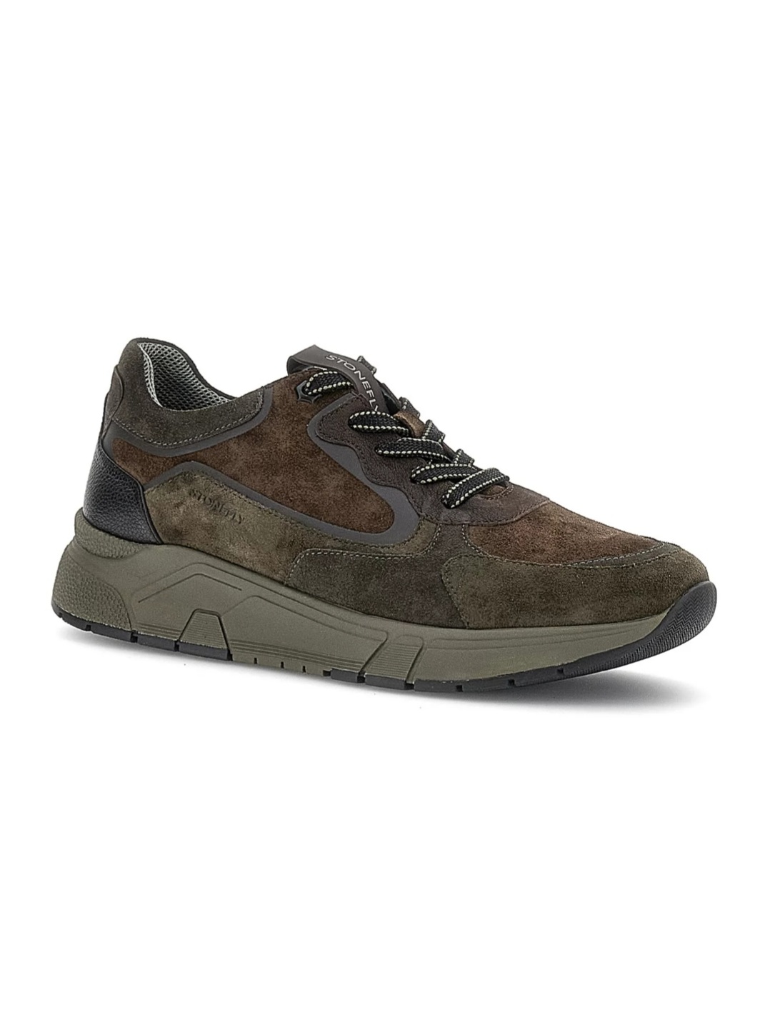 SNEAKERS ALLACCIATA IN CAMOSCIO ACTION 28 STONEFLY UOMO