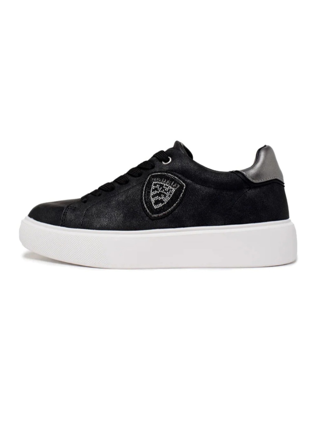 SNEAKER IN PELLE VENUS/NUB BLAUER DONNA