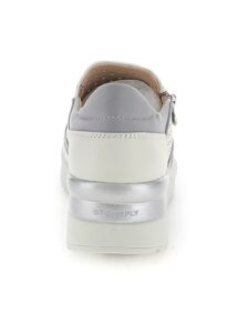 SLIP ON CON ZIP LATERALE CREAM 50 STONEFLY DONNA