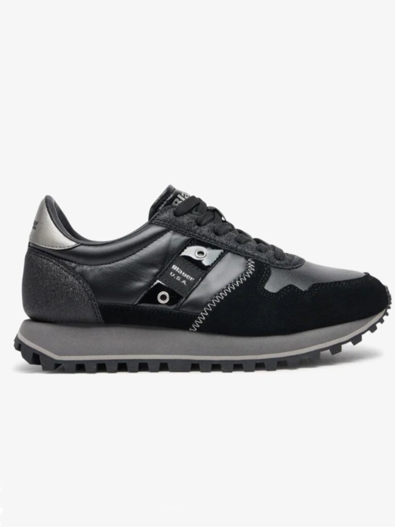 SNEAKERS ALLACCIATA MILLEN BLAUER DONNA