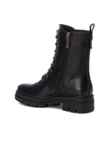 STIVALETTI ANFIBI ALLACCIATI E CON ZIP LATERALE REFRESH DONNA