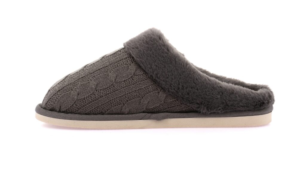 PANTOFOLA IN MAGLIA E PELUCHE KANT GRUNLAND DONNA