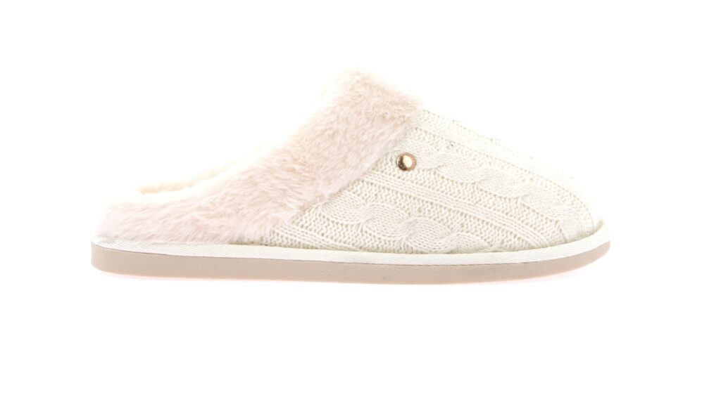 PANTOFOLA IN MAGLIA E PELUCHE KANT GRUNLAND DONNA
