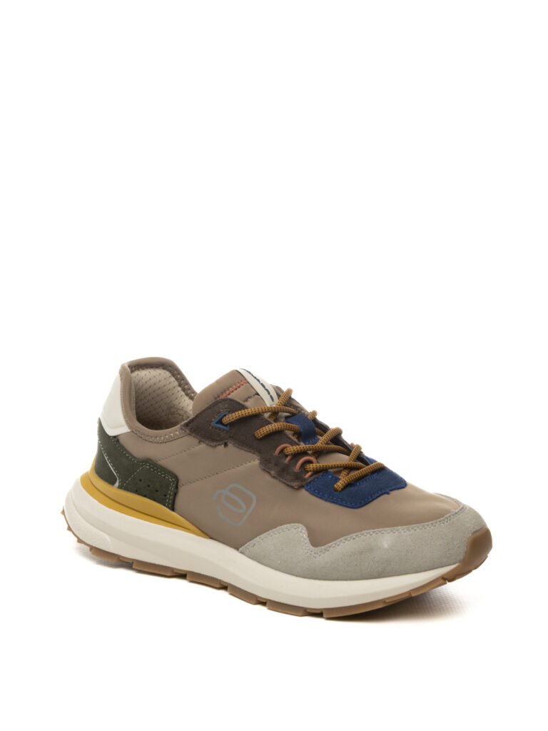 SNEAKER STRINGATA SUEDE/NAYLON PIQUADRO