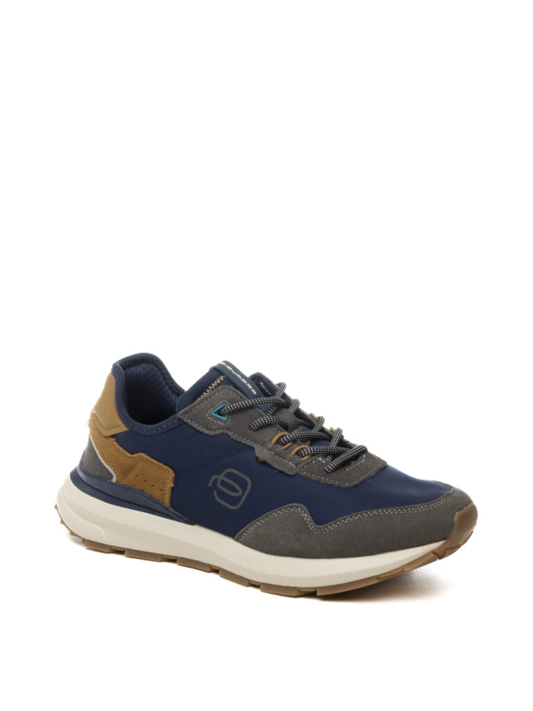 SNEAKER STRINGATA SUEDE/NAYLON PIQUADRO
