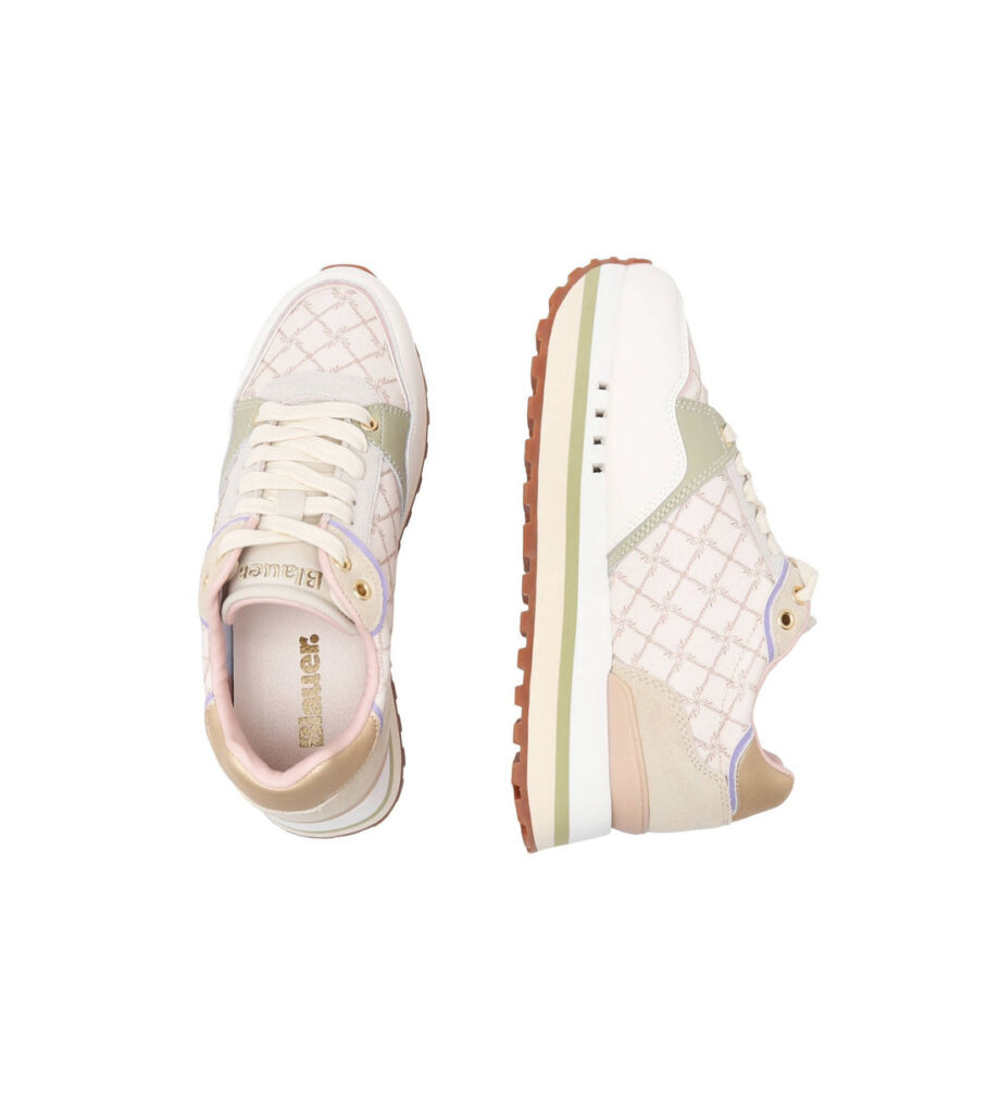 SNEAKER ALLACCIATA CON ZEPPA EPPS BLAUER DONNA