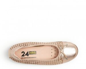 BALLERINA TRAFORATA CON FIOCCO JAZZ 24HRS DONNA