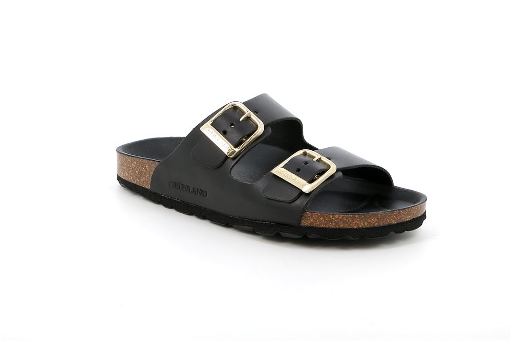 CIABATTA A DUE FASCE MODELLO BIRCKENSTOCK SARA GRUNLAND DONNA