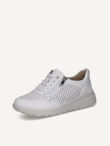 SNEAKER ALLACCIATA CON ZIP LATERALE CAPRICE DONNA