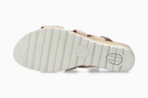 SANDALO ACCOLLATO CON CHIUSURA A STRAPPO YNES MEPHISTO DONNA