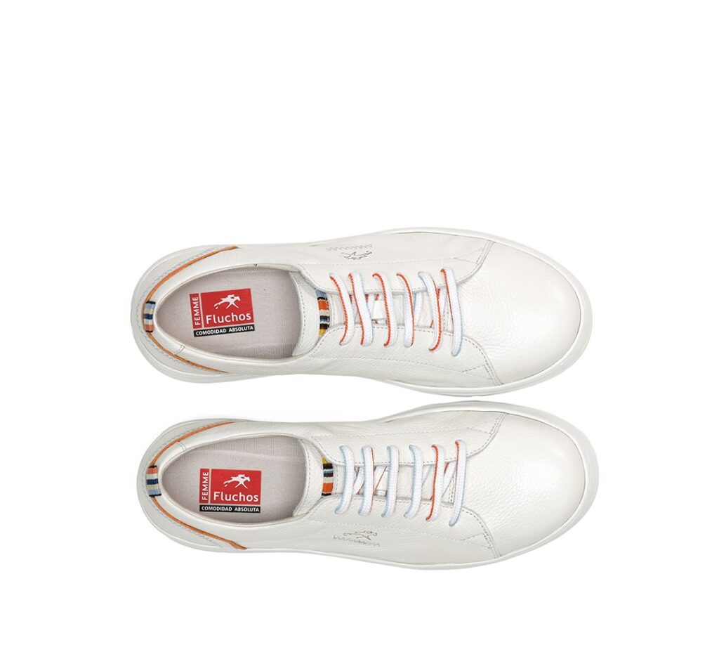 SNEAKER ALLACCIATA POMPAS FLUCHOS DONNA