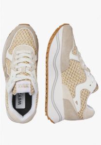 SNEAKER STRINGATA SUEDE/RAFIA DEVA-W W6YZ DONNA