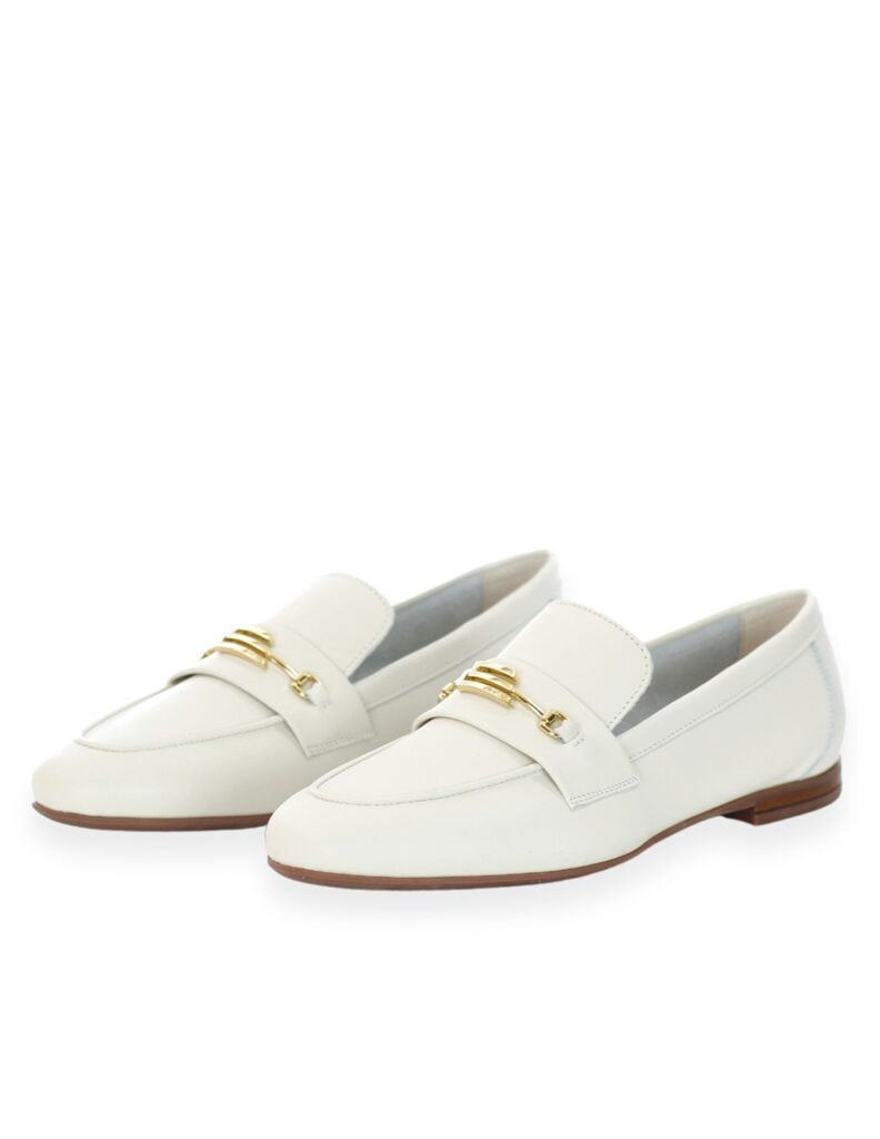 MOCASSINO CON MORSETTO LOGO BRAND VERONA FRAU DONNA