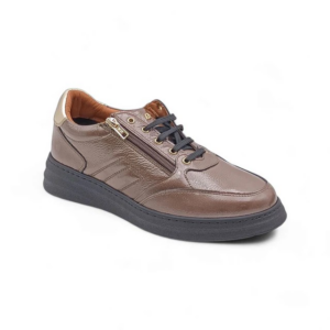 SNEAKERS IN NAPLAK CON ZIP LATERALE FRAU DONNA