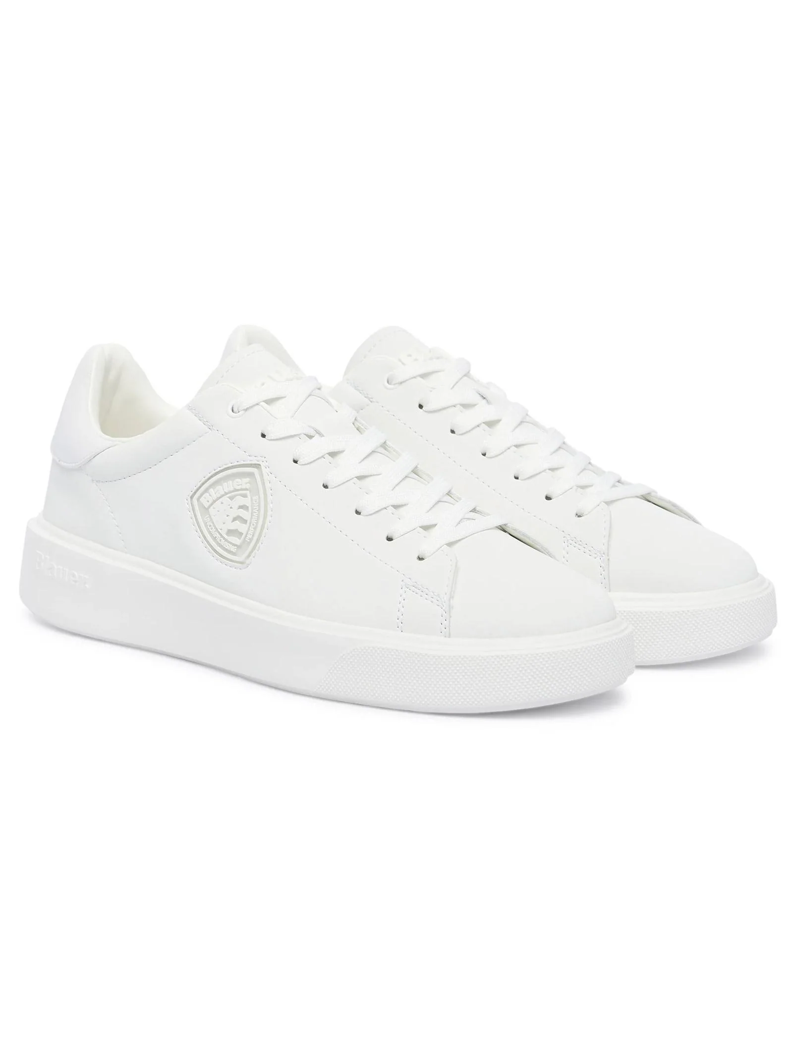 SNEAKERS ALLACCIATA BUCK07 BLAUER UOMO