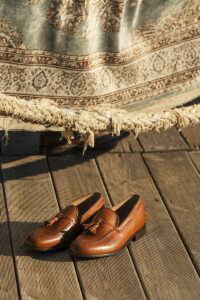 MOCASSINO CON NAPPINE KEBO