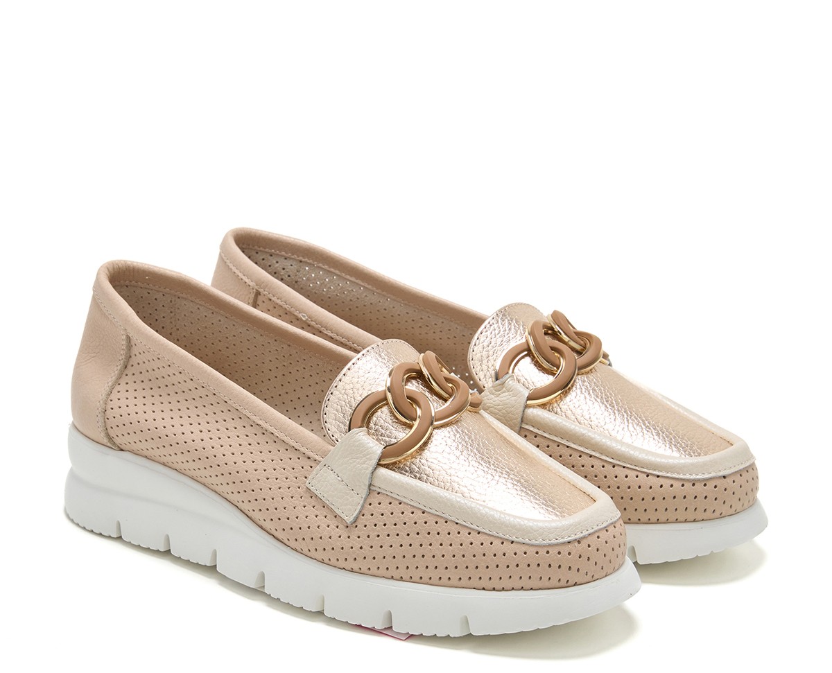 MOCASSINO CON MORSETTO A CATENA 24HRS DONNA