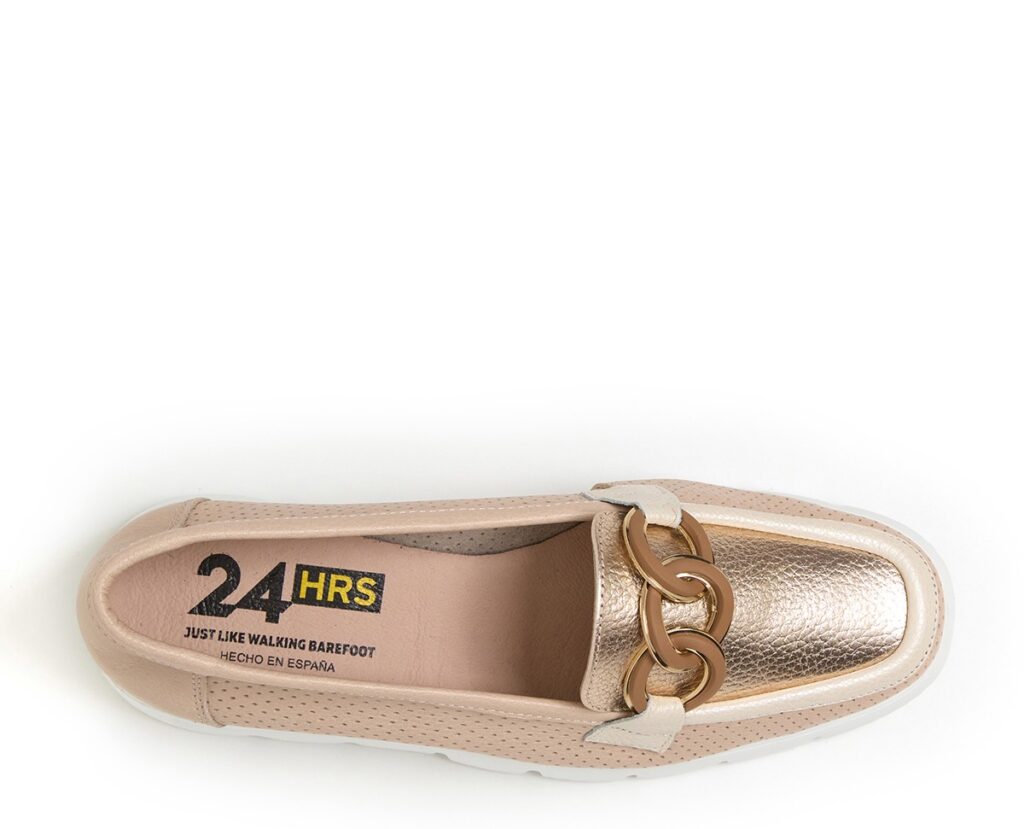 MOCASSINO CON MORSETTO A CATENA 24HRS DONNA