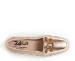 MOCASSINO CON MORSETTO A CATENA 24HRS DONNA