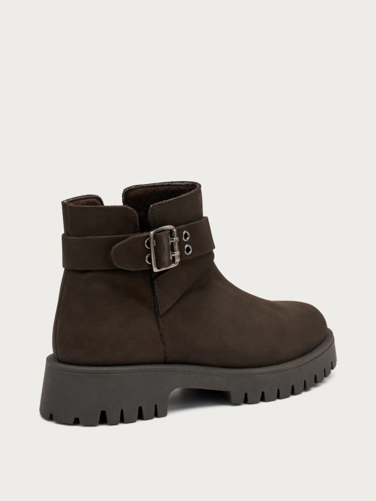 STIVALETTO IN NABUK CON SUOLA CARRO FRAU DONNA