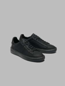 SNEAKER IN NABUCK CON FONDO A CASSETTA BUCK 13 BLAUER UOMO